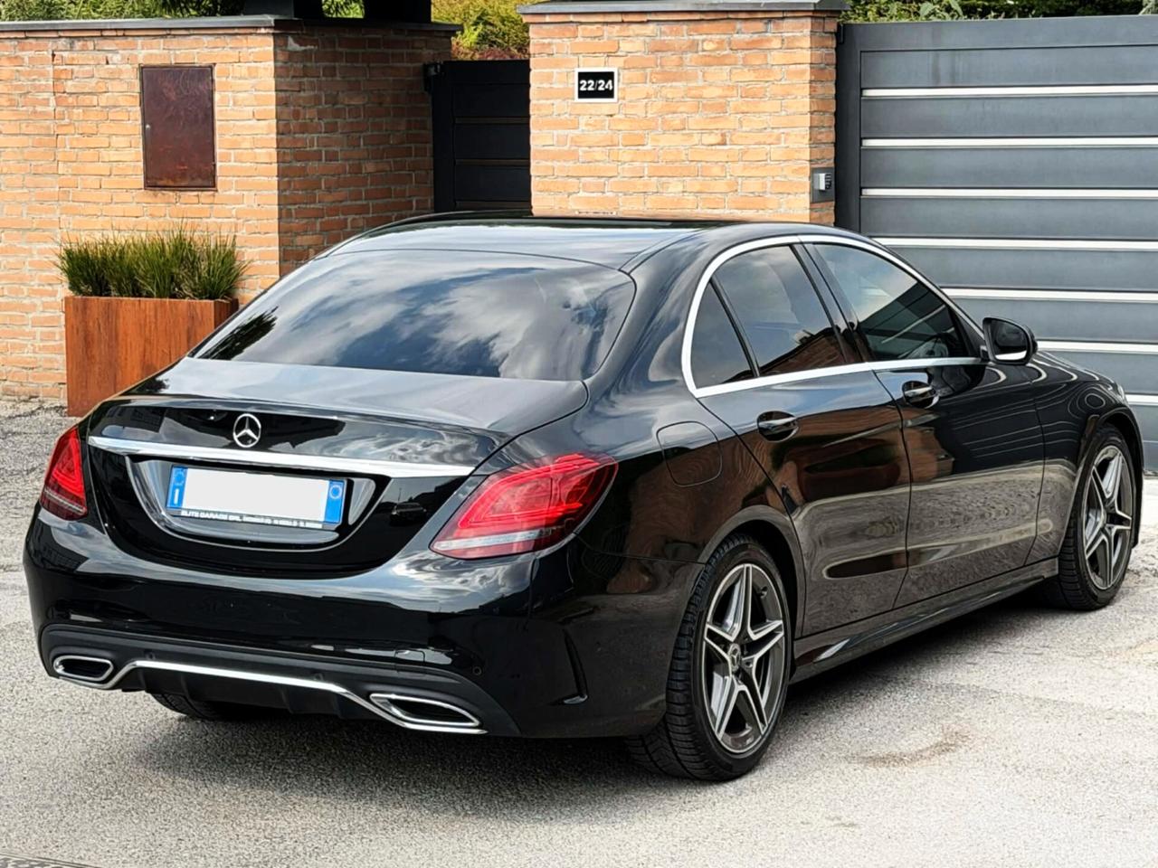 Mercedes C220d aut-AMG-199.000km-RESTYLING-Euro6-2021