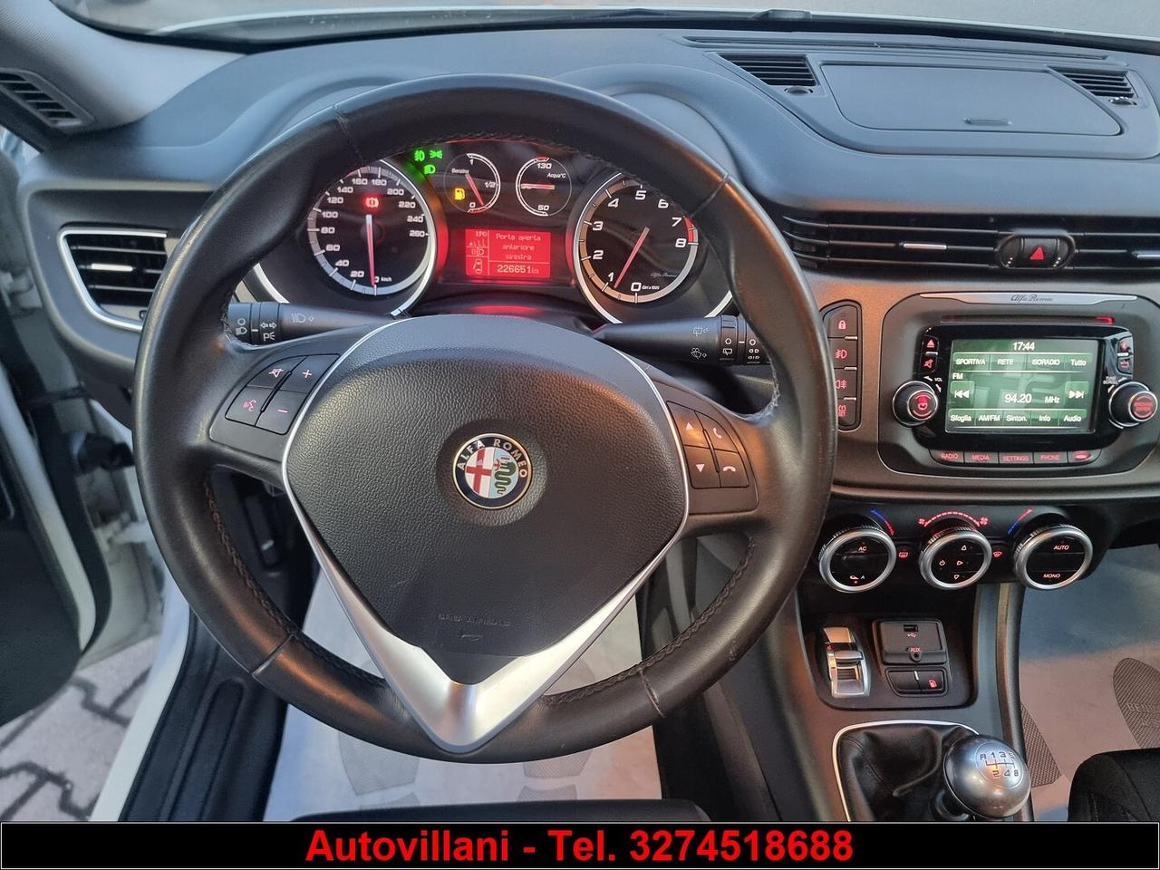 ALFA ROMEO GIULIETTA 1.4 TURBO 120 CV GPL SPRINT