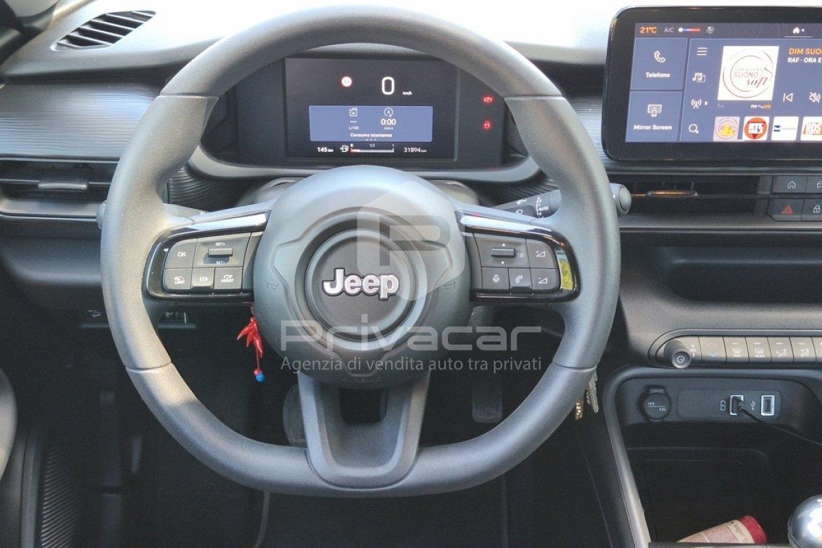 JEEP Avenger 1.2 Turbo 100 CV Longitude