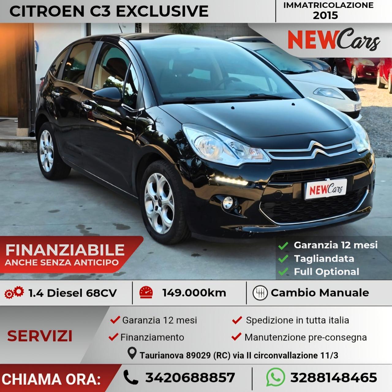 Citroen C3 1.4 HDi 70 Exclusive