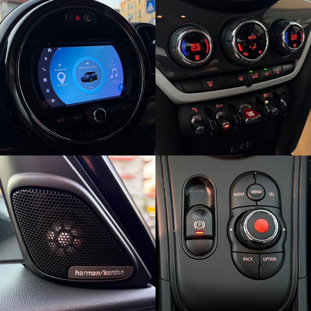 Mini Cooper SD Countryman ALL4 Total Black +C.AUTO-NAVI-H.K-LED !!