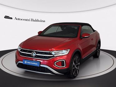VOLKSWAGEN T-roc cabriolet 1.5 tsi style dsg del 2022