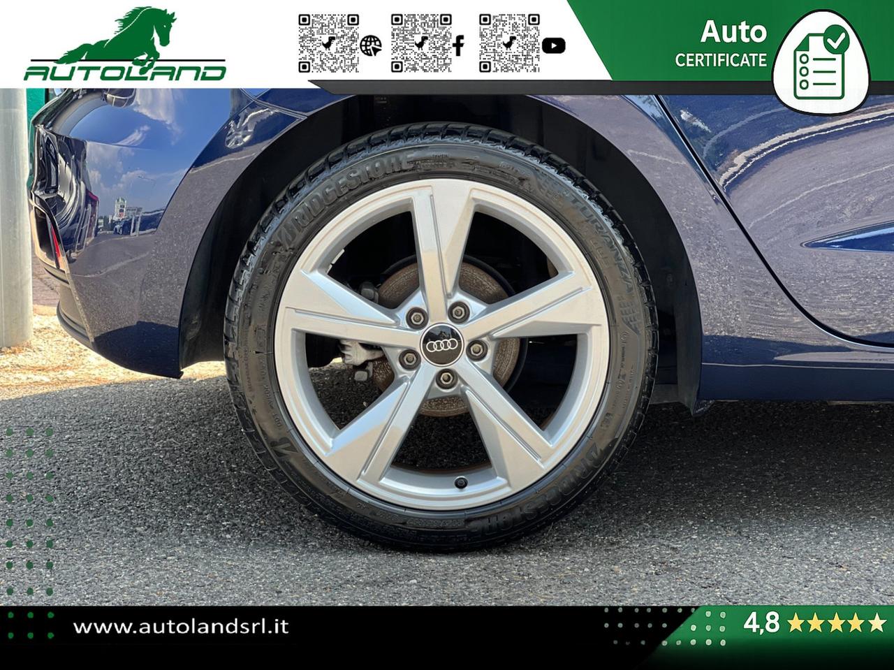 Audi A1 Sportback 30 1.0 tfsi Admired 110cv
