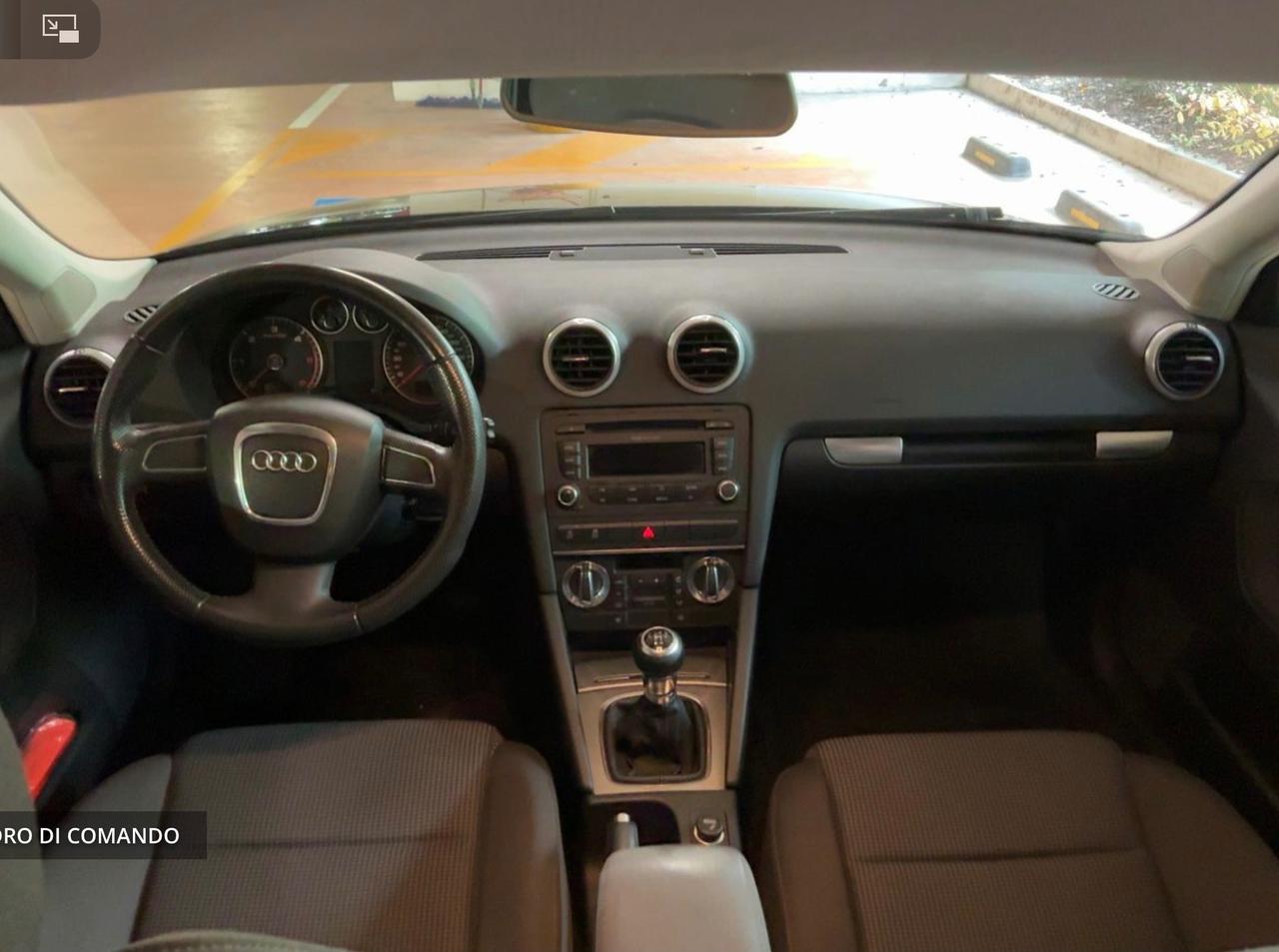 Audi A3 SPB 1.6 TDI 105 CV CR S tronic Ambition