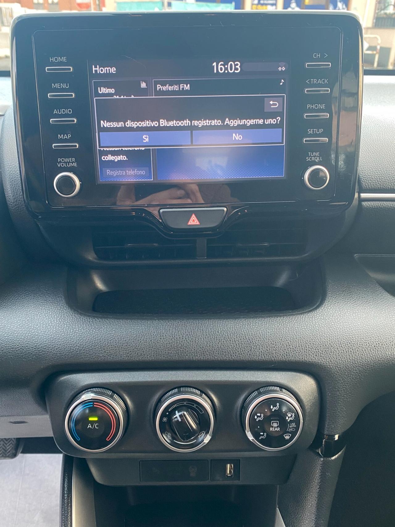 Toyota Yaris 5p. 1.0 72Cv TREND AppCar Play