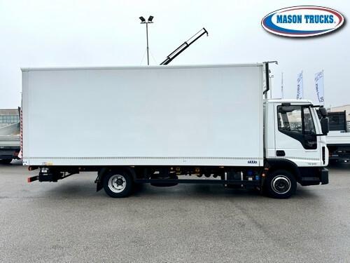 IVECO EUROCARGO 75-210 P, furgonato con sponda, 2021, km 74.000