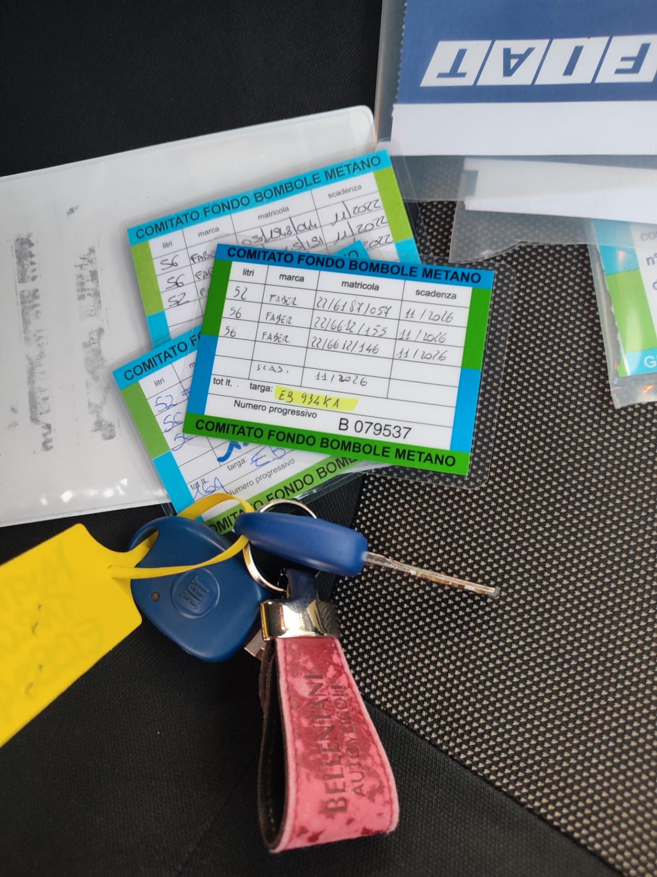 FIAT MULTIPLA 2010 1.6 A METANO DI CASA 6POSTI PERFETTA