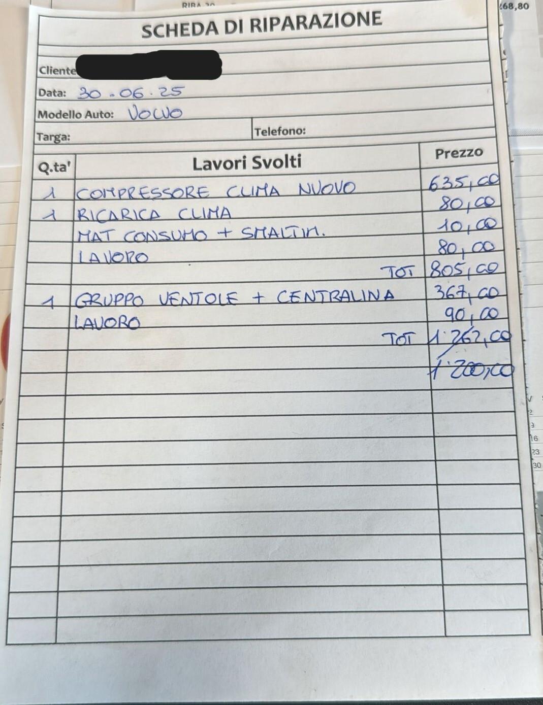 Volvo XC 70 XC70 2.4 D 175 CV FWD DRIVe Summum