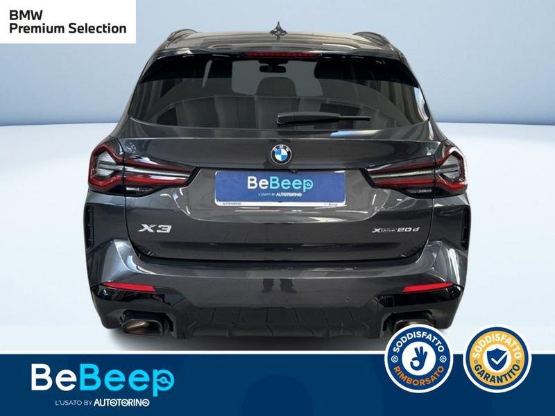 BMW X3 XDRIVE20D MHEV 48V MSPORT AUTO