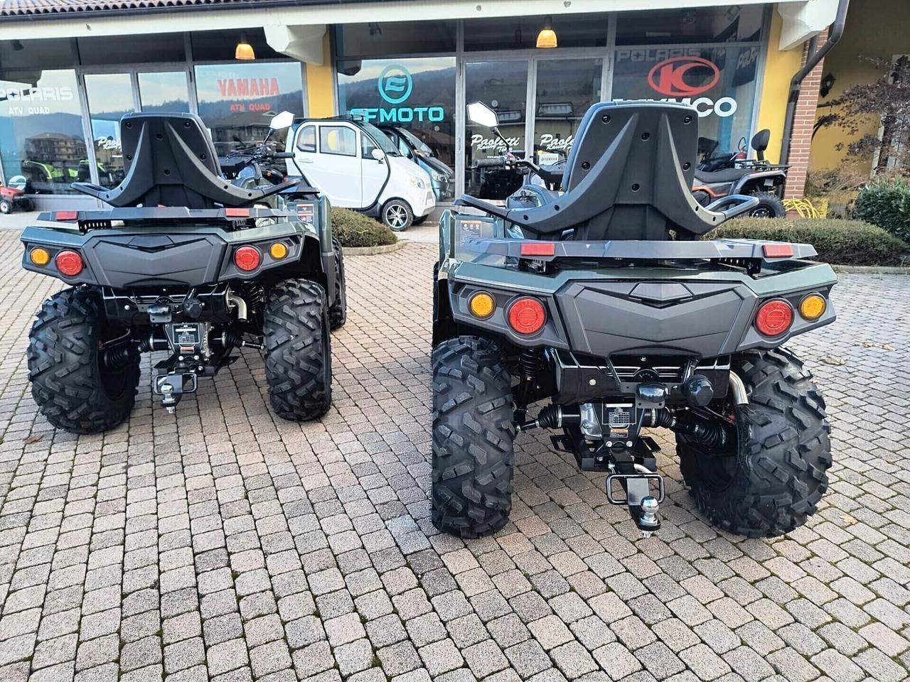 QUAD AGRICOLO AODES ODES 650 TARGA GIALLA