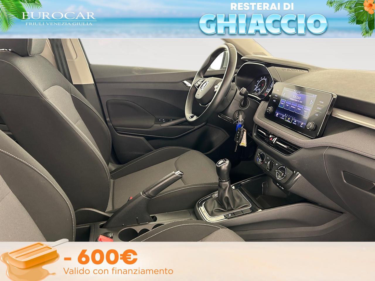 Skoda Fabia 1.0 mpi evo ambition 65cv