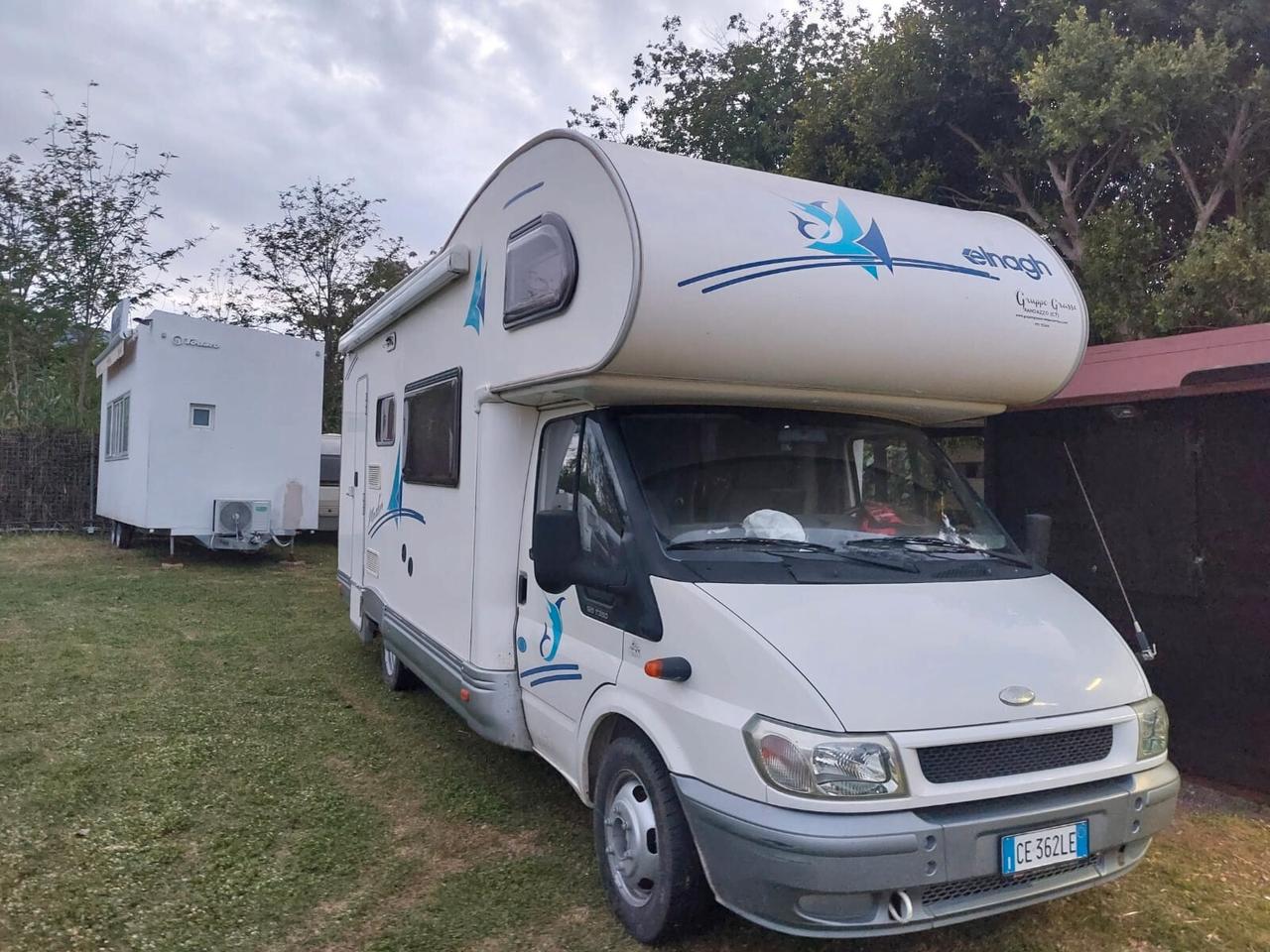 Ford transit Mansardato clima a tetto 7 posti