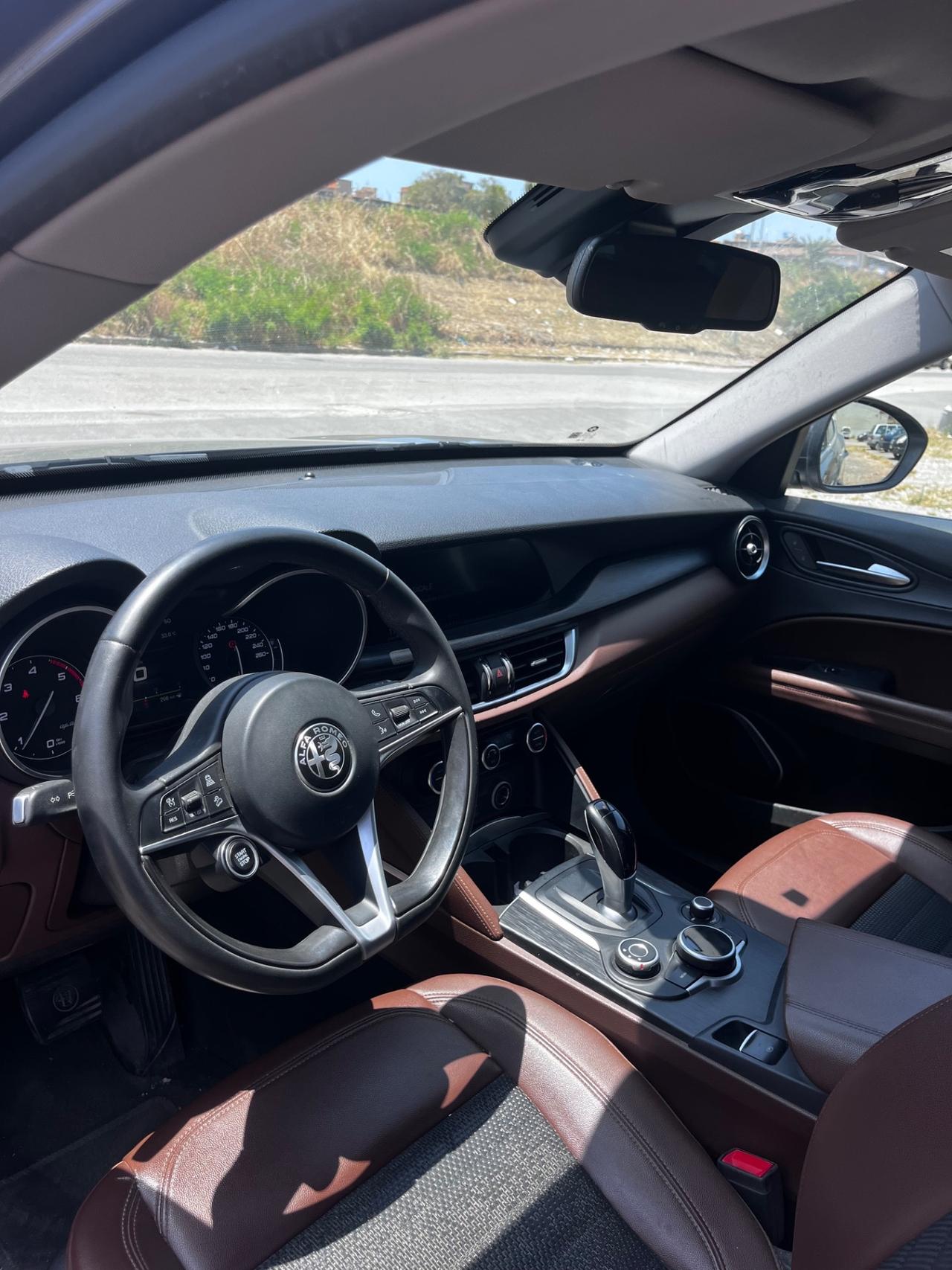 Alfa Romeo Stelvio Q4 2.2 tdi 210cv Full Tabacco