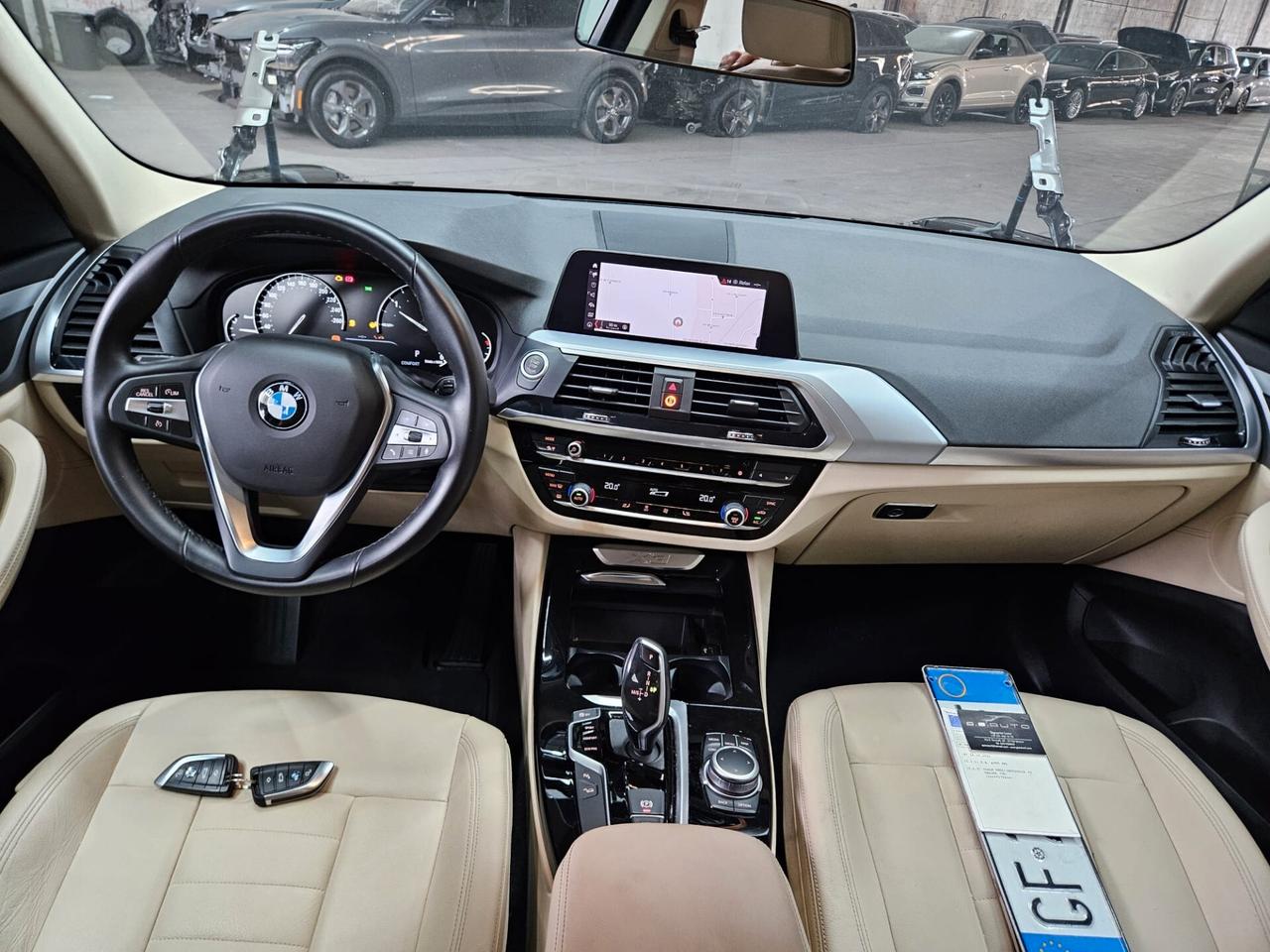 BMW X3 xdrive20d mhev 48V auto START FURTO PARZIALE