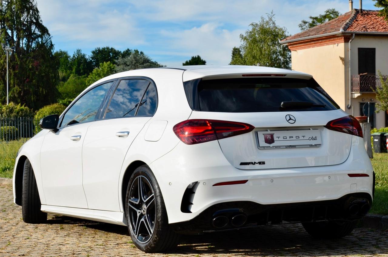 MERCEDES-BENZ A 180d AMG LINE PREMIUM PLUS 116cv AUTO, UFF ITALIANA, EURO 6D, SERVICE MERCEDES, FULL LED, RETROCAMERA, APPLE ANDROID, PERMUTE