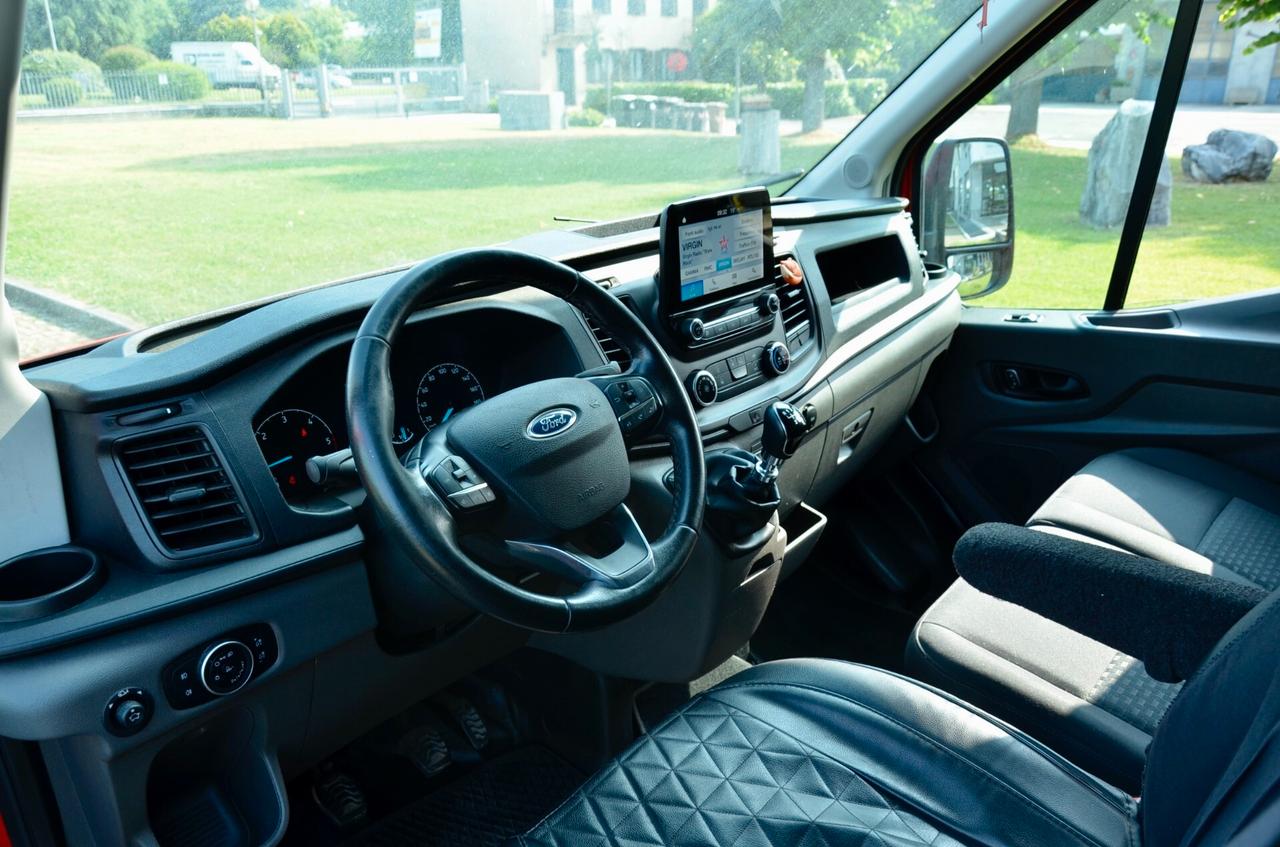 FORD TRANSIT 2.0 TDCI MHEV 131cv L3H2, IVA ESCLUSA, UNICOPROP, UFF ITALIANA, CLIMA, EURO 6D, PERMUTE