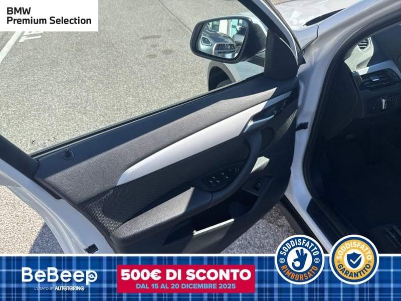 BMW X1 SDRIVE18D BUSINESS ADVANTAGE AUTO