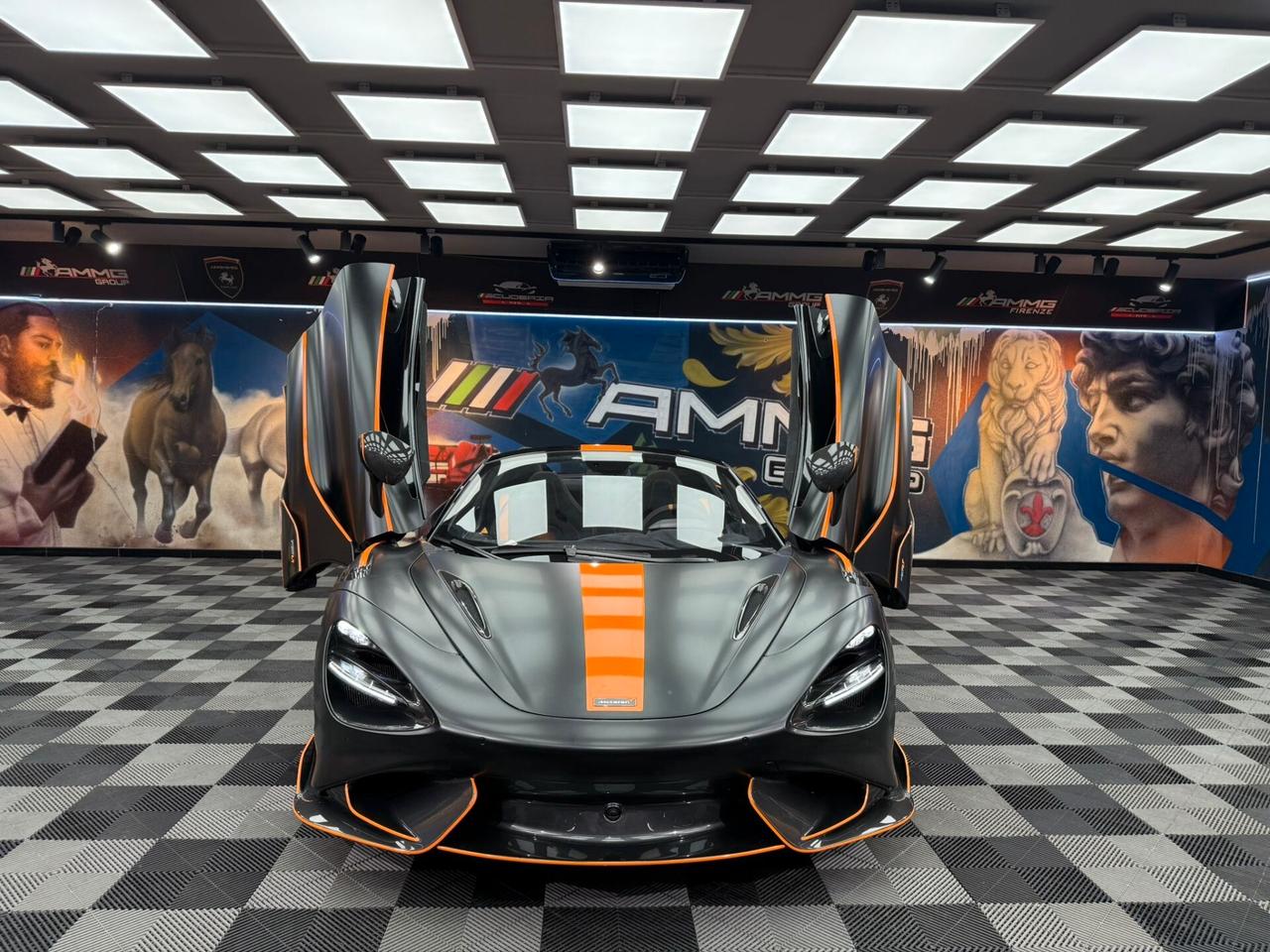 Mclaren 765LT PELLICOLATA NERO OPACO (765)