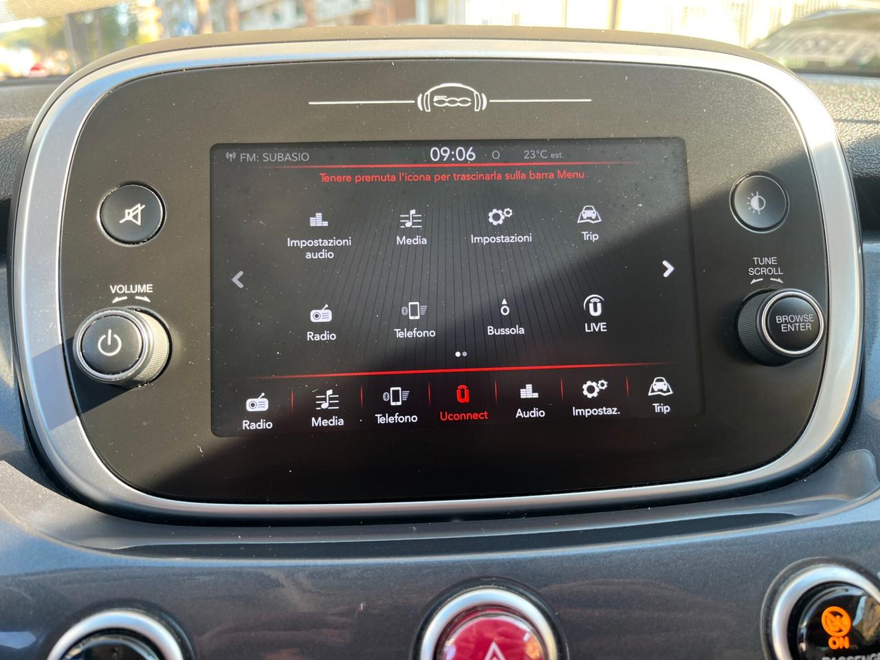 Fiat 500X 1.6 E-Torq 110 CV KM CERTIFICATI 1 PROPRIETARIO