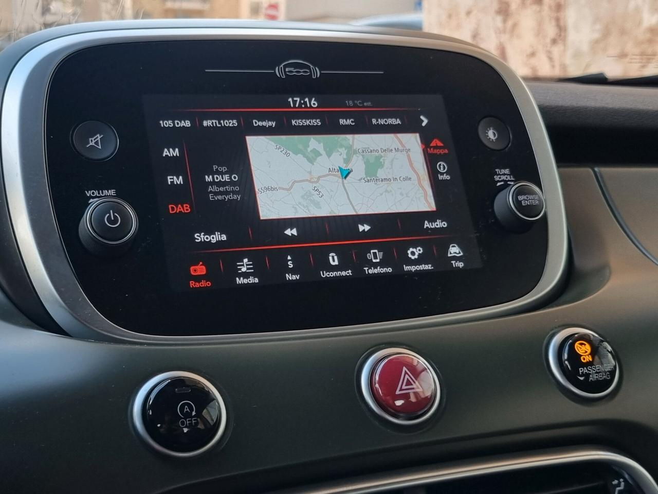 Fiat 500X 1.6 MultiJet 120 CV DCT City Cross