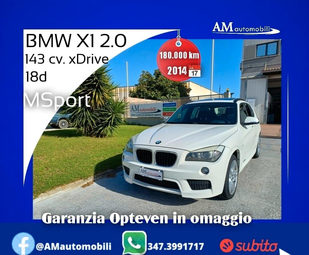 Bmw X1 2.0 143 cv. xDrive 18d Msport