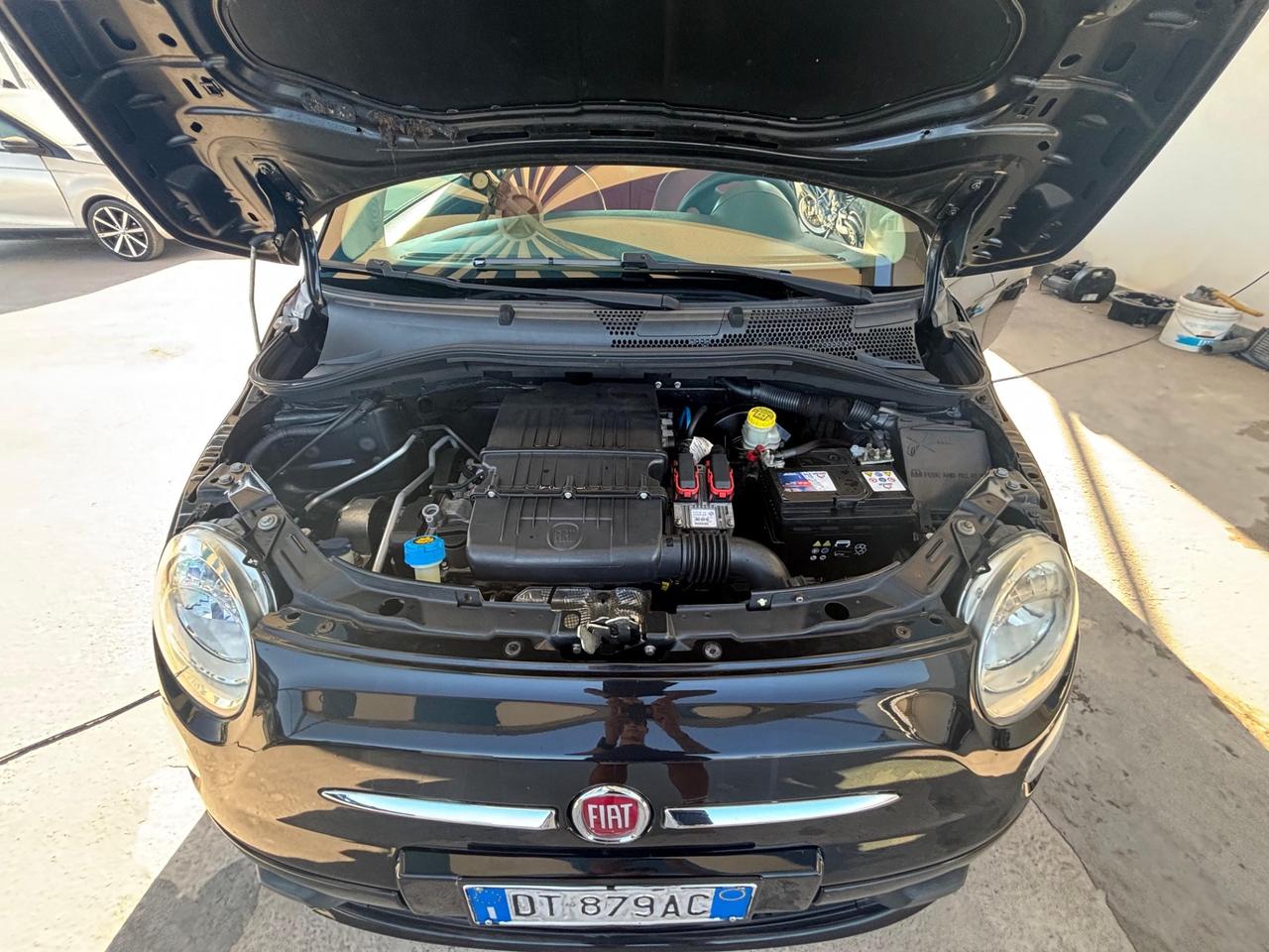 Fiat 500 1.2 Sport PELLE ROSSA