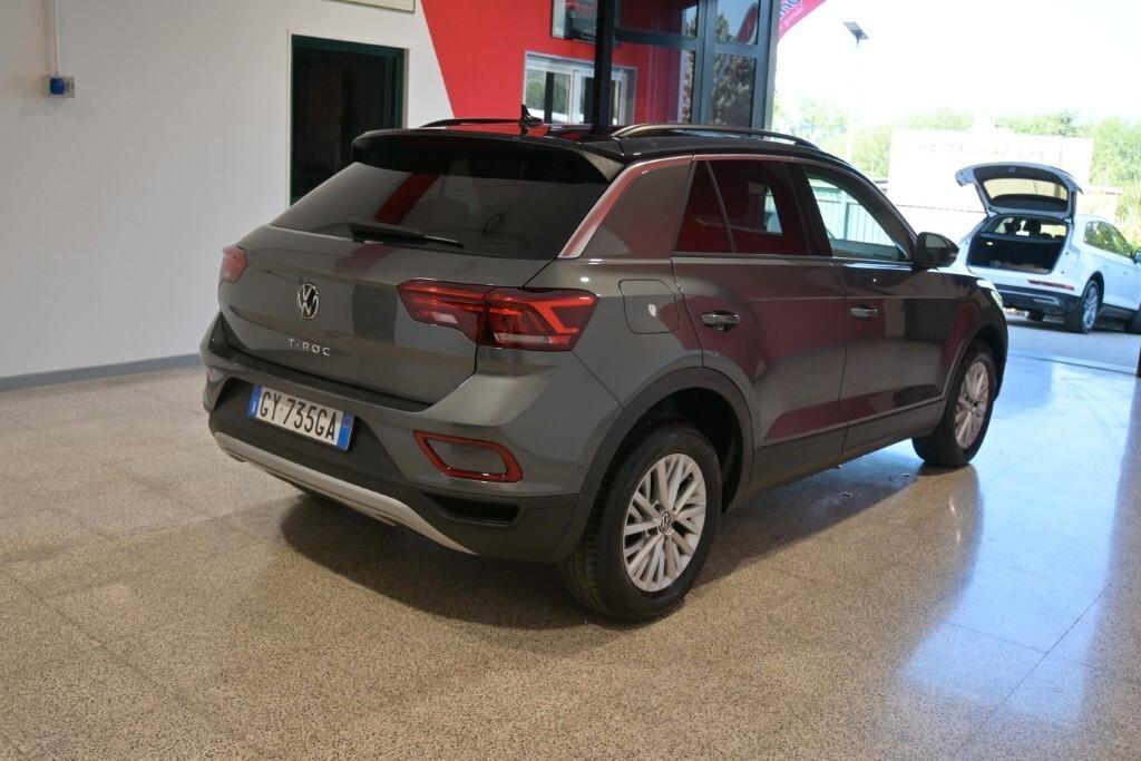 VOLKSWAGEN T-ROC 2.0 TDI 115CV SCR LIFE ( FARI LED - DIGITAL COCKPIT - ADAPTIVE CRUISE - NAVI - APP CONNECT - PARK ASSIST - TETTO BICOLORE )