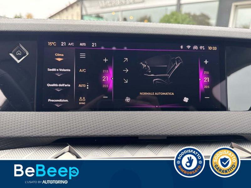 DS DS4 1.6 E-TENSE PHEV RIVOLI 225CV AUTO