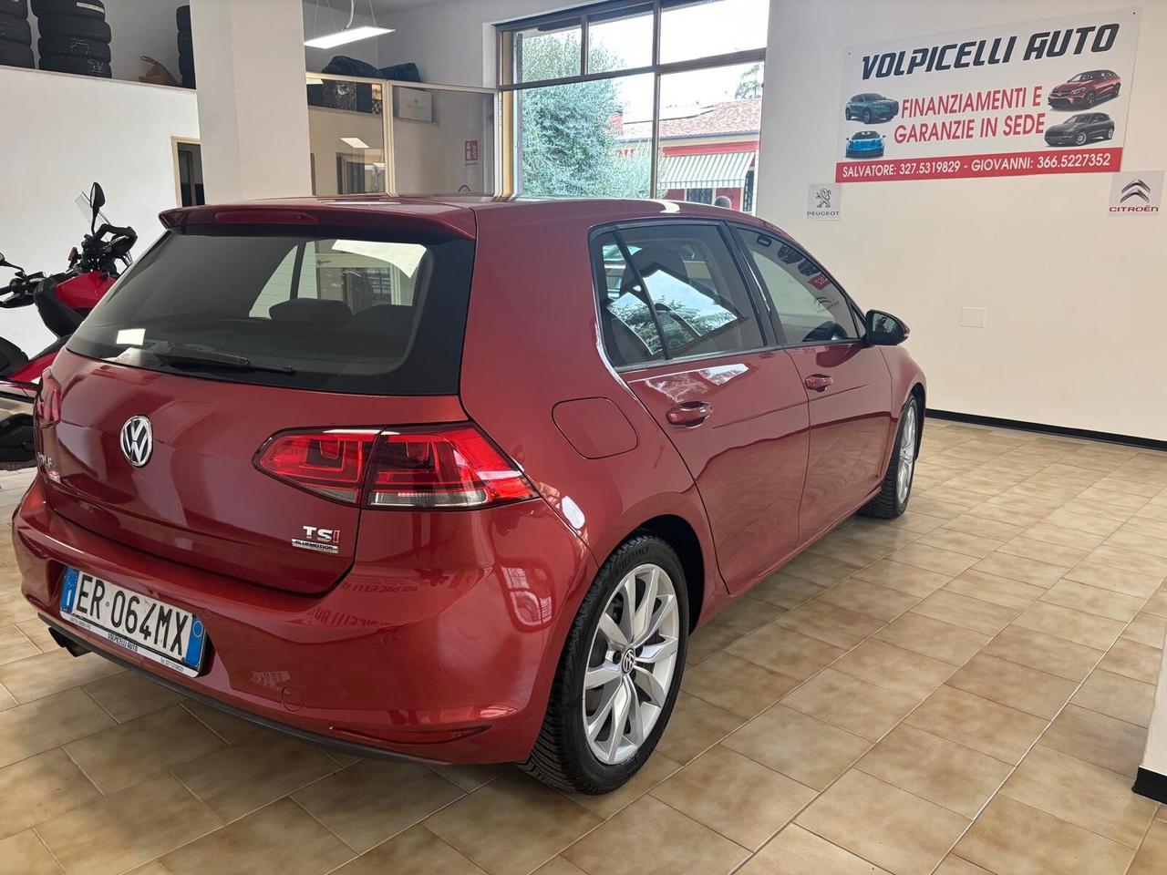 VOLKSWAGEN GOLF 7 ANNO 2013 BZ TSI AUTOMATICA KM 122 MILA