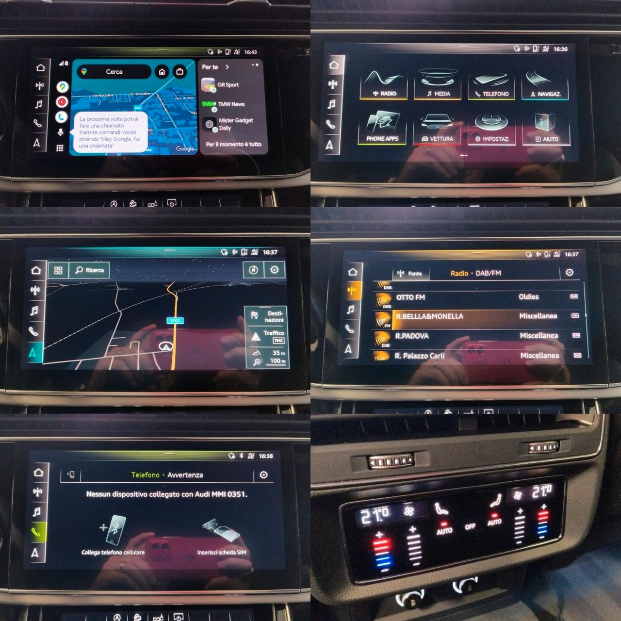 AUDI Q8 50 TDI quattro tiptronic S LINE TETTO RADAR