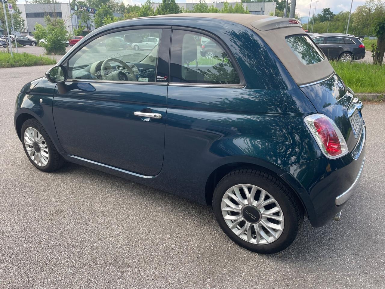 Fiat 500 C 1.2 Lounge*Cabrio*Neopatentati*Cerchi*