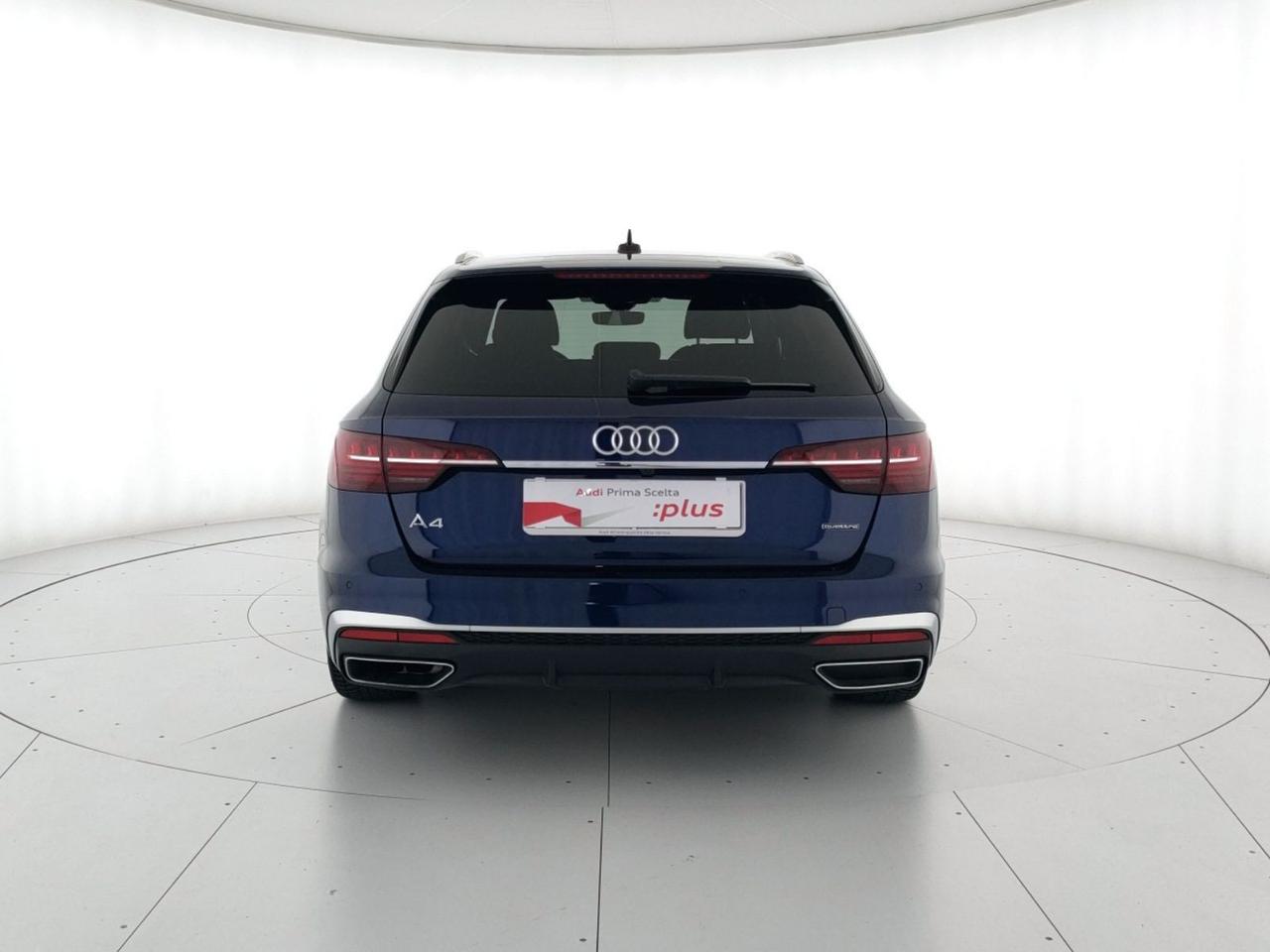 Audi A4 avant 40 2.0 tdi mhev s line edition quattro 204cv s-tronic