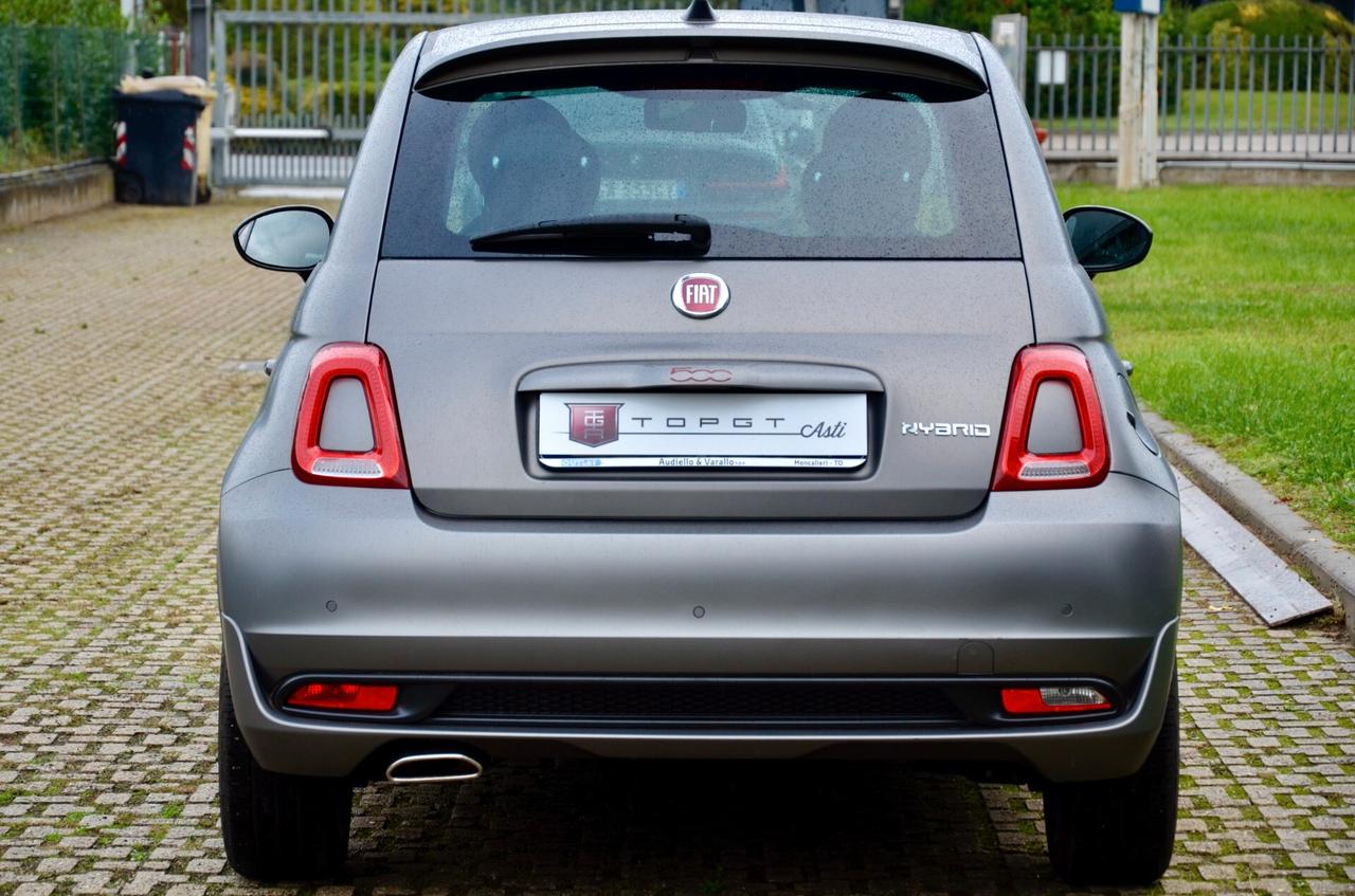 Fiat 500 1.0 Hybrid Sport 70cv, TETTO, NEOPATENTATO, SERVICE UFF FIAT, EURO 6D, PERMUTE