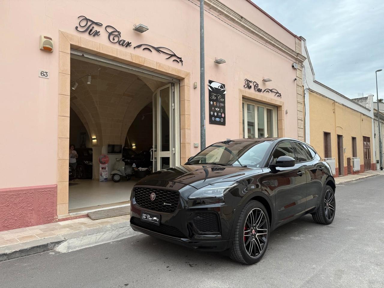 JAGUAR E-PACE 2.0D AWD R-DYNAMIC BLACK MHEV 204CV TETTO PELLE NAVI ANNO 2022