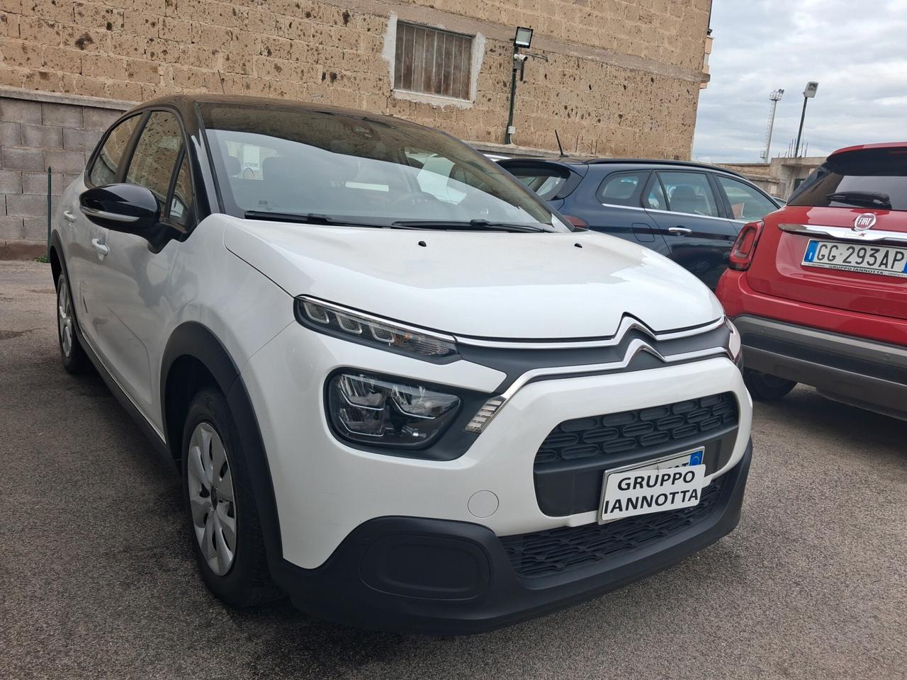 Citroen C3 BlueHDi 102 C.V. FARI FULL LED ITALIANA GARANZIA 12 MESI CON CERTIFICARTO DI CONFORMITA'