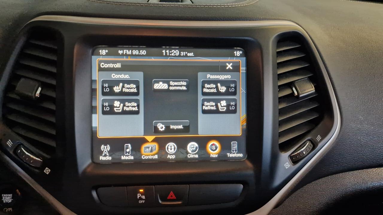 Jeep Cherokee 2.2 Mjt II 4WD Active Drive II Overland