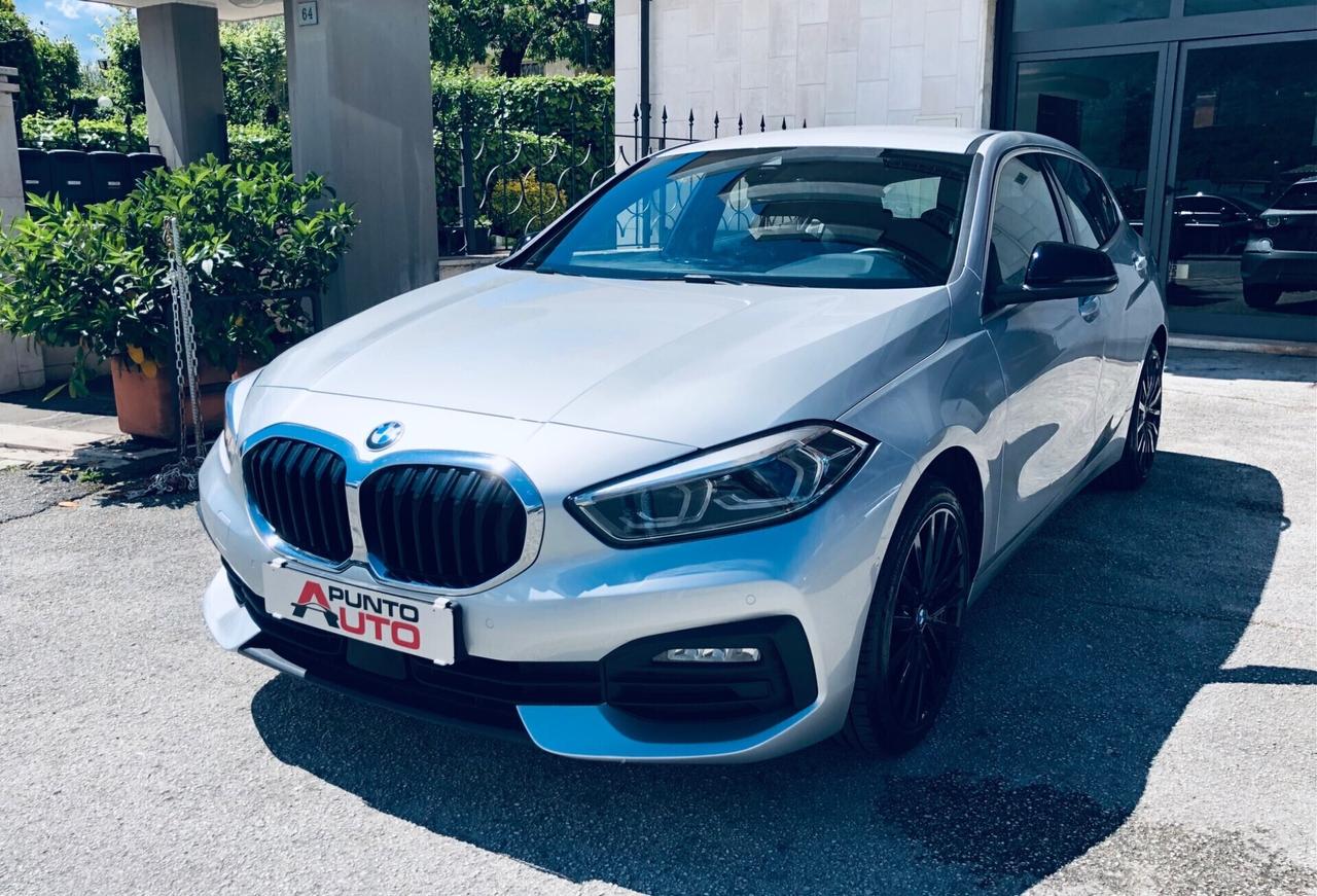 Bmw 116 118d 5p. AUTOMATICA-TELECAM- SPORT argento