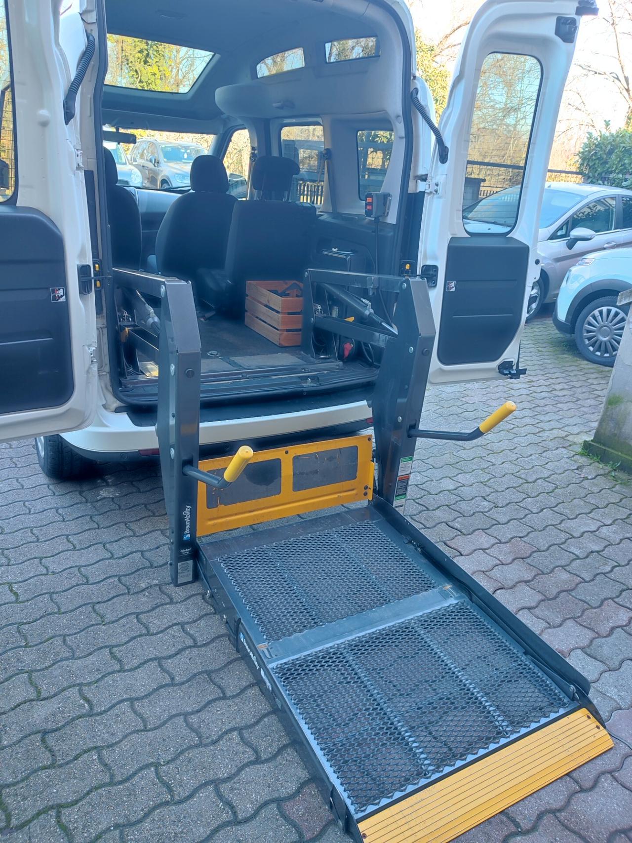 OPEL COMBO 1.4BENZINA 2017 EURO6B PEDANA DISABILI ELETTRICA