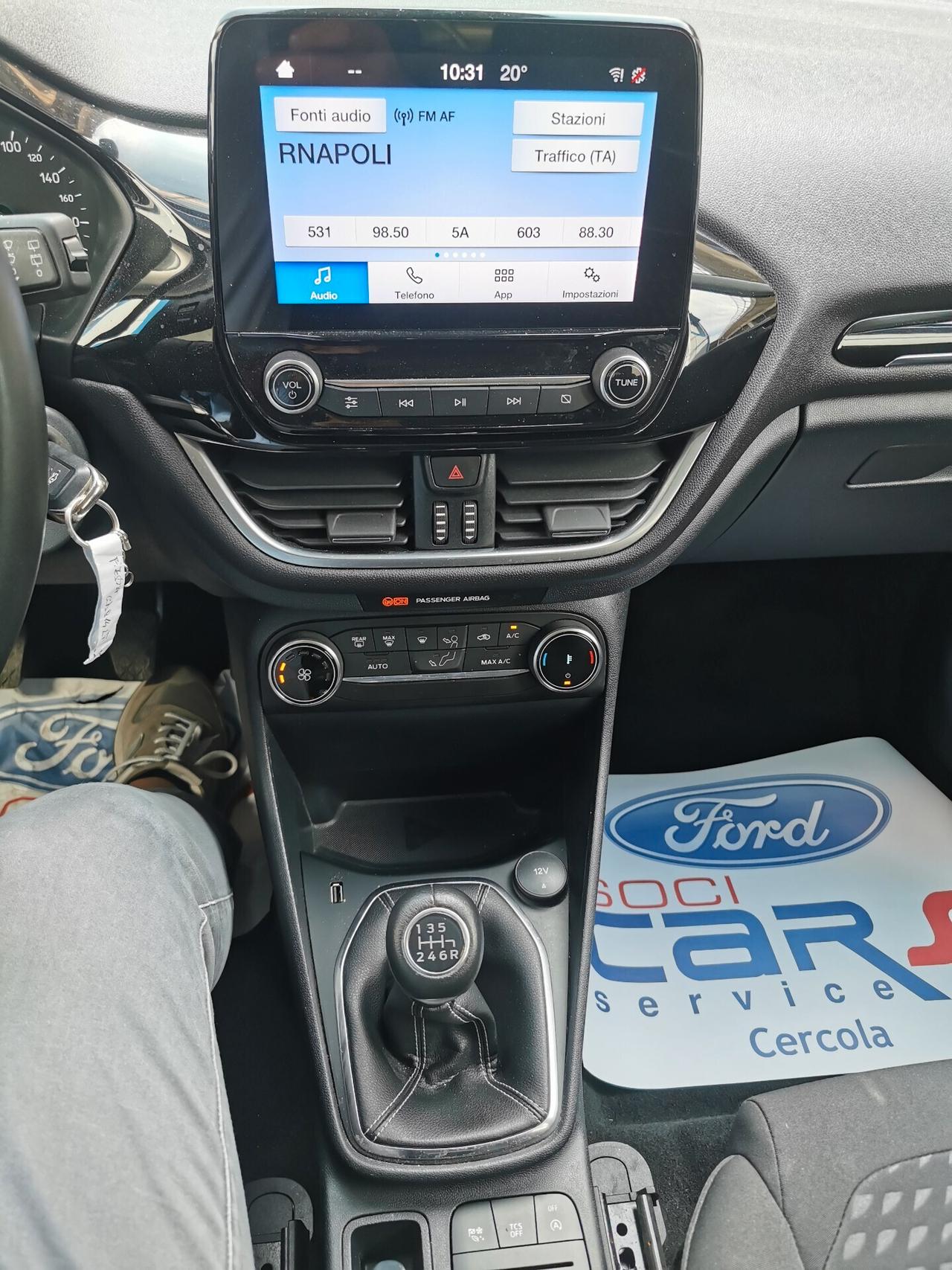 Ford Fiesta 1.0 Ecoboost Hybrid 125 CV 5 porte Titanium.