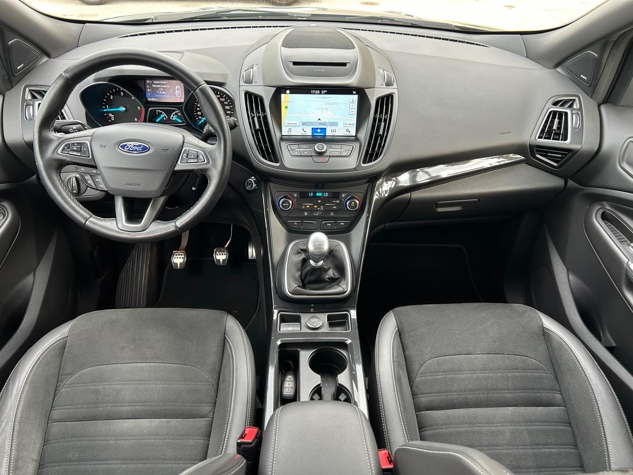 Ford Kuga ST-Line 1.5 TDCI 120 cv 2017 navi retroc