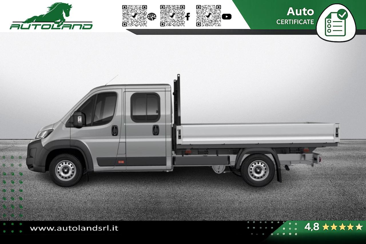 FIAT Ducato 35 Pianale L4 Doppia Cabina 7 posti 2.2 diesel 180cv auto *Iva Esposta*