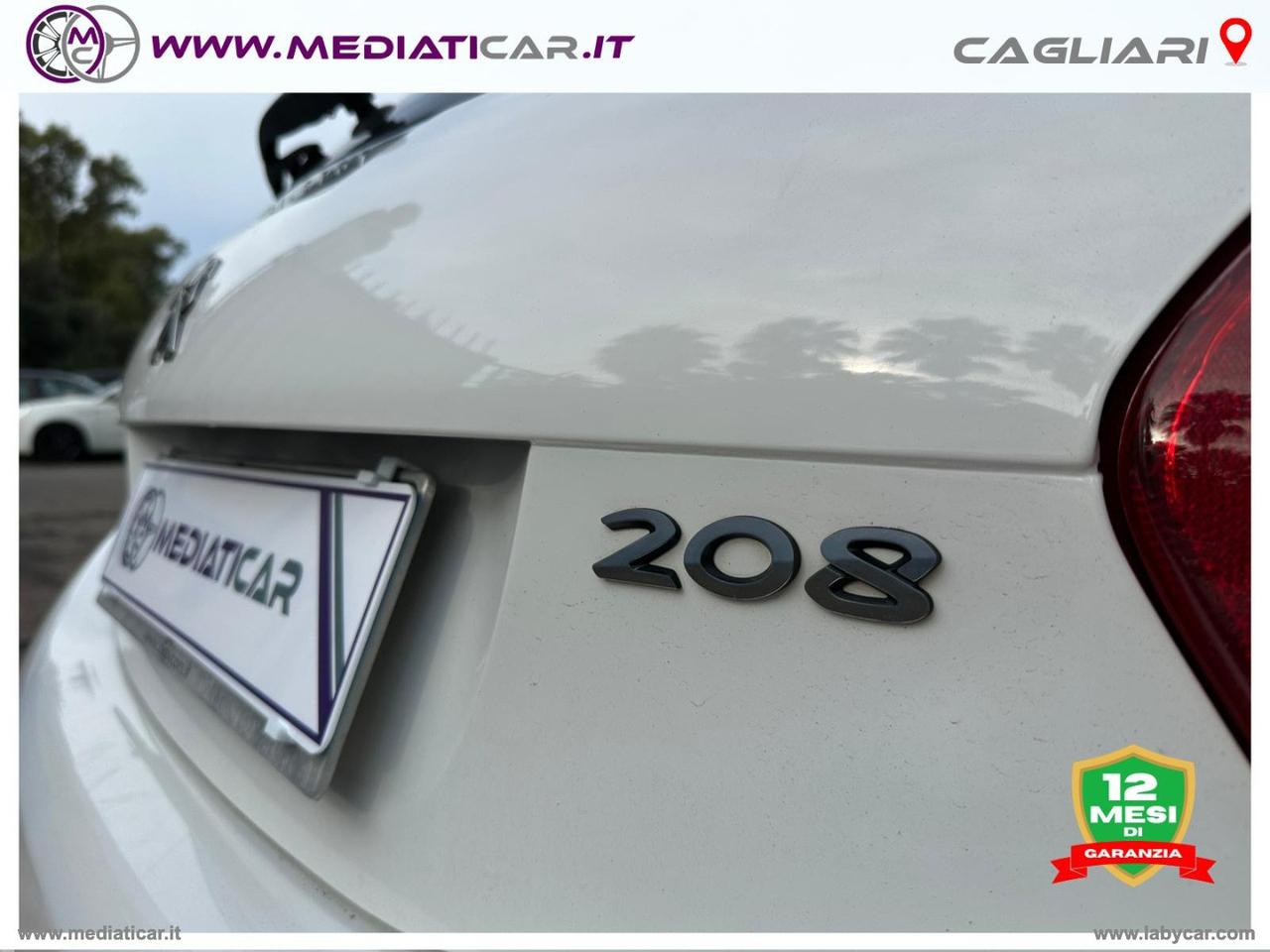 PEUGEOT 208 1.4 VTi 95 CV 5p. GPL Active