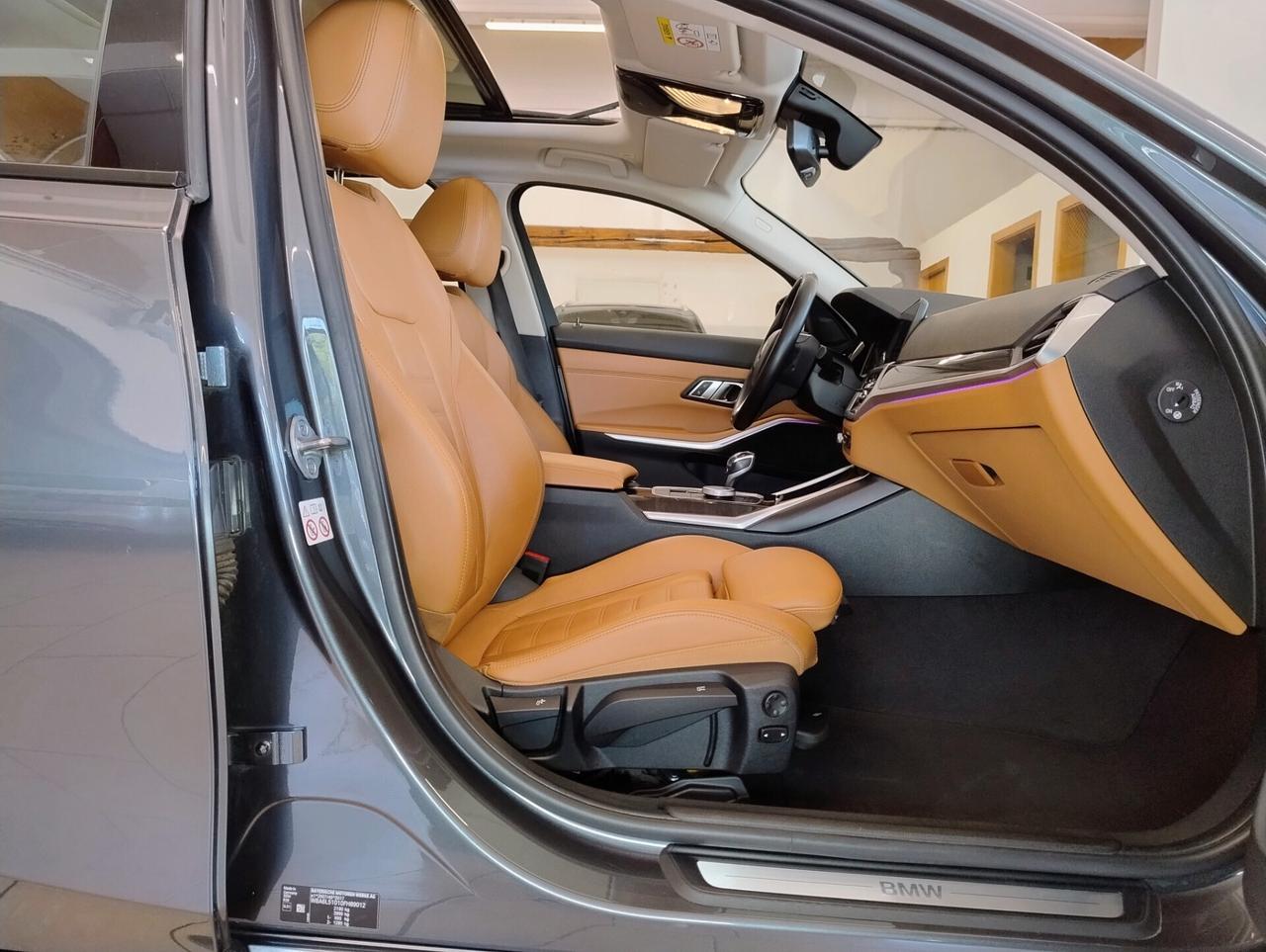 BMW 320d TOURING SPORT AUTO - TETTO PACK LUCI LIVE COCKPIT