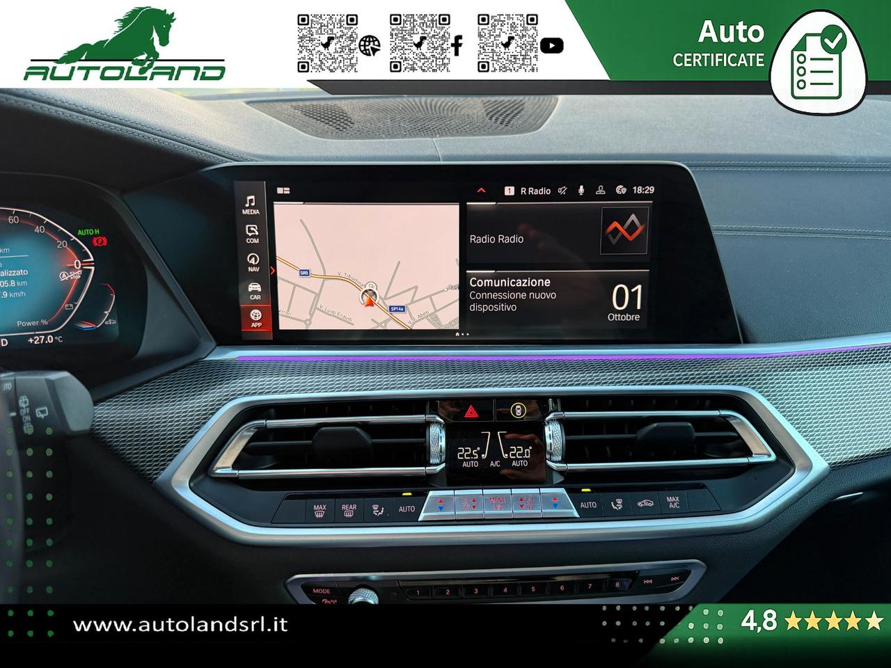 BMW X5 xDrive25d M Sport UNIPRO UFFICIALE