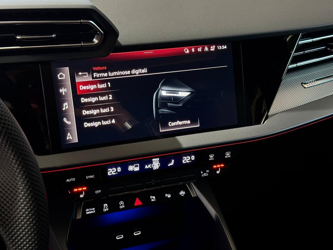 Audi A3 SPB 35 TDI S tronic S-Line Nero Plus