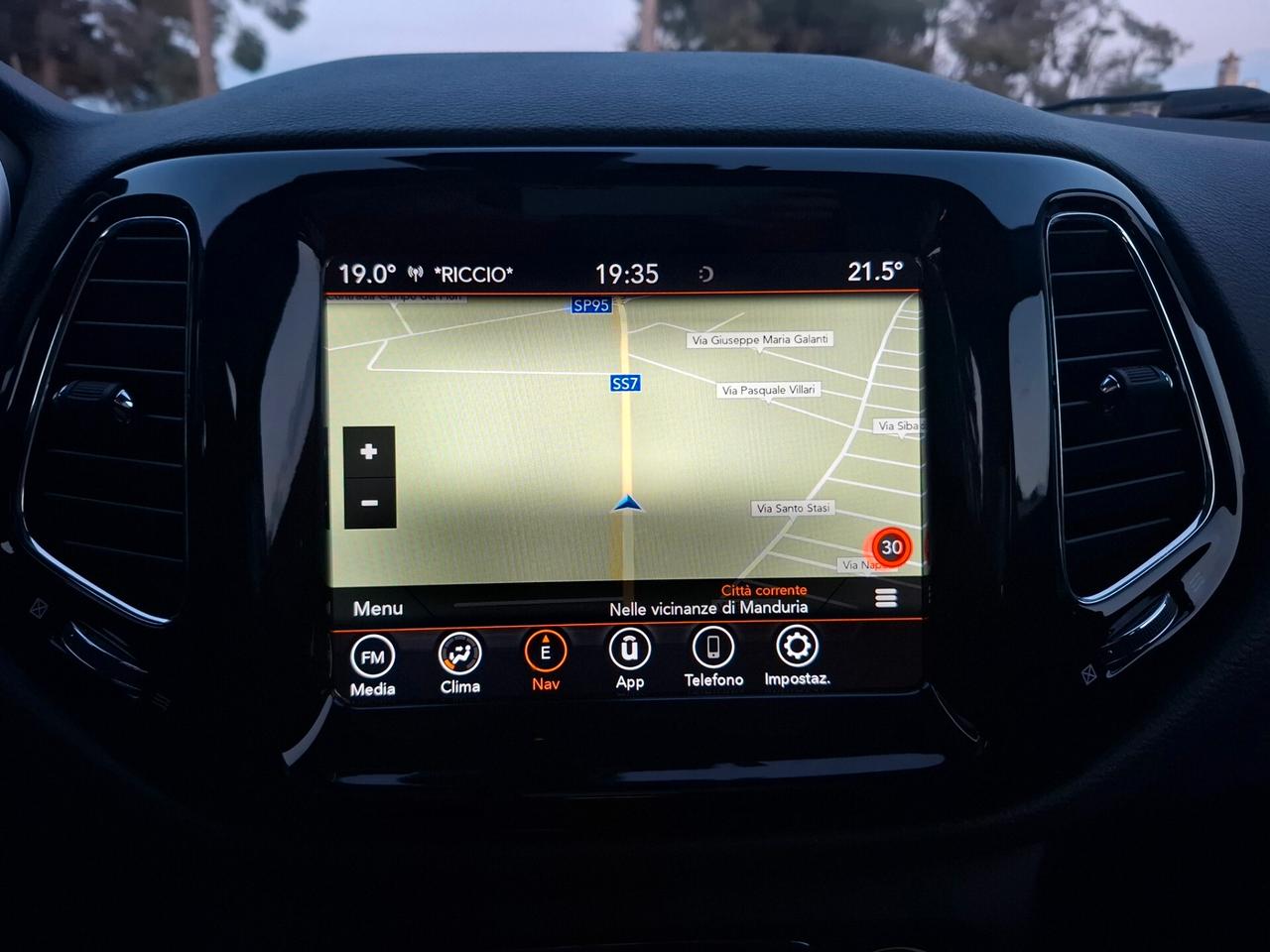 JEEP COMPASS 1.6 Mtj 120cv-Navi-XENON*TELECAMERA