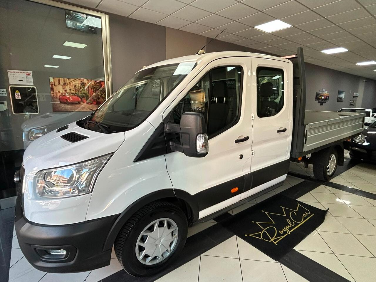 Ford Transit 350 2.0TDCi EcoBlue 130CV DC Cassone