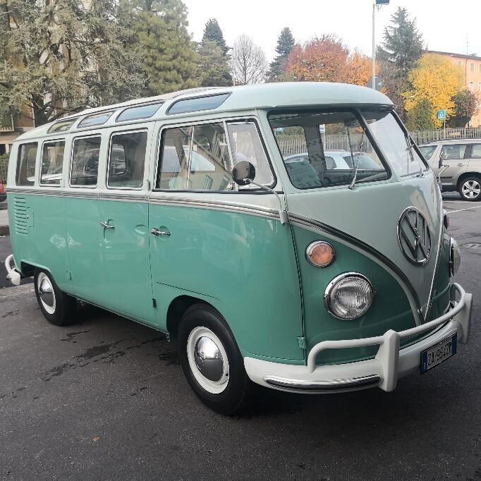 Volkswagen T1 Deluxe mod 241 21 VETRI Tedesco 1964