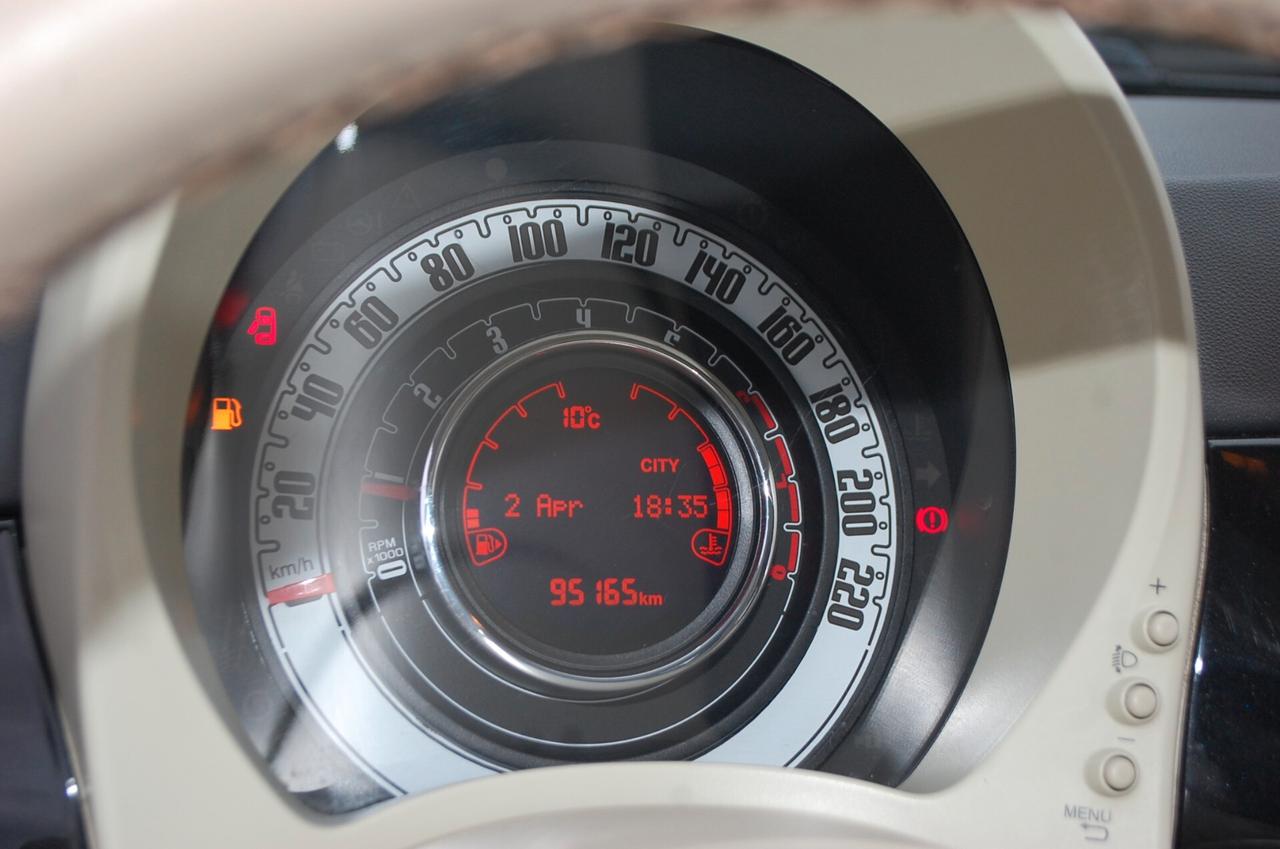 Fiat 500 1.2 Lounge Gpl 69CV Uff italy Navi Lega Tetto