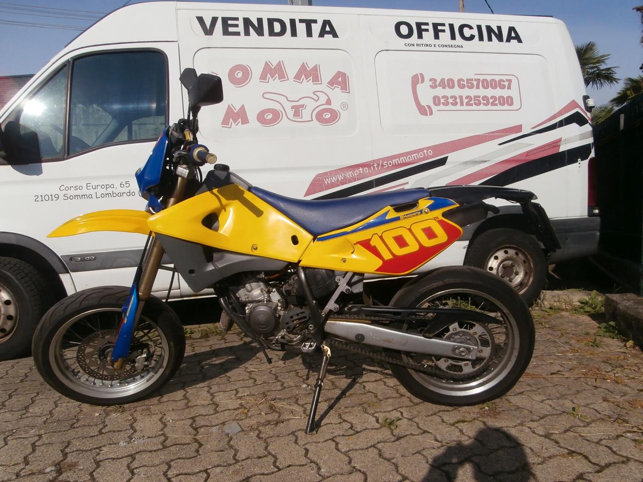Husqvarna SM 125 del 2004 compreso trapasso-tagliando-garanzia